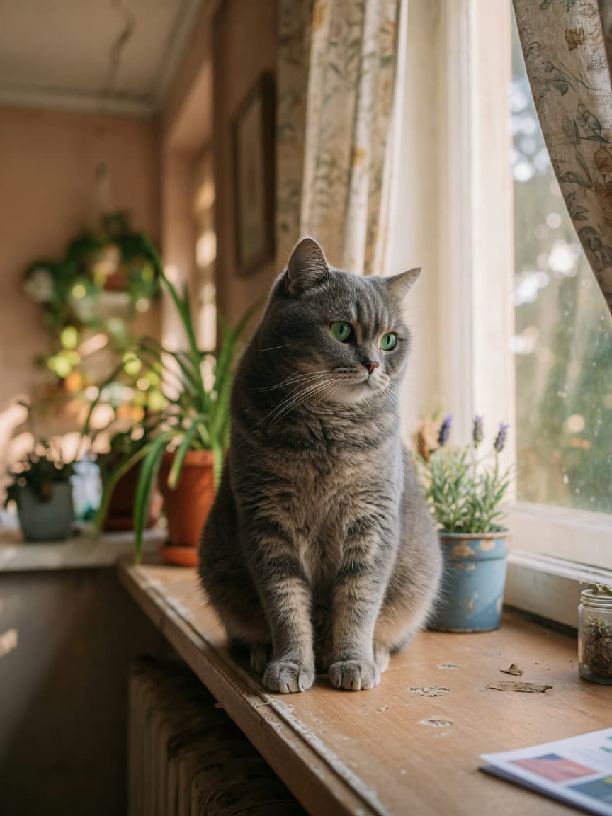British Shorthair Cat Health Hcm Pkd Blood Type B