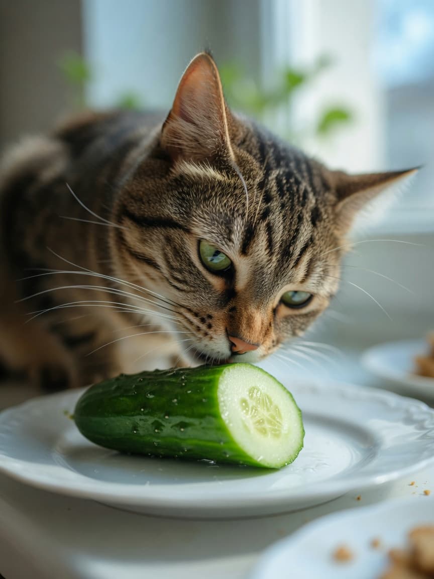 Can Cats Eat Cucumbers? Benefits & Serving Tips