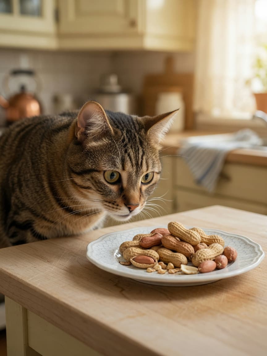 Can Cats Eat Peanuts? Safety & Risks