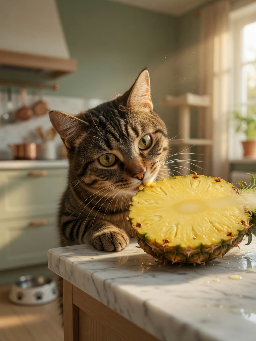 Can Cats Eat Pineapple? Benefits & Serving Tips