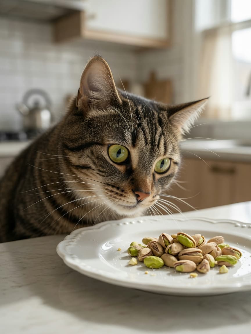 Can Cats Eat Pistachios? Safety & Risks