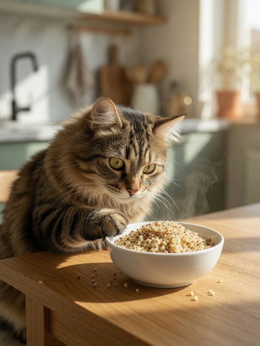 Can Cats Eat Quinoa? Benefits & Serving Tips