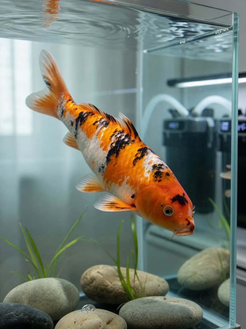 Can I Keep My Koi Fish Inside?