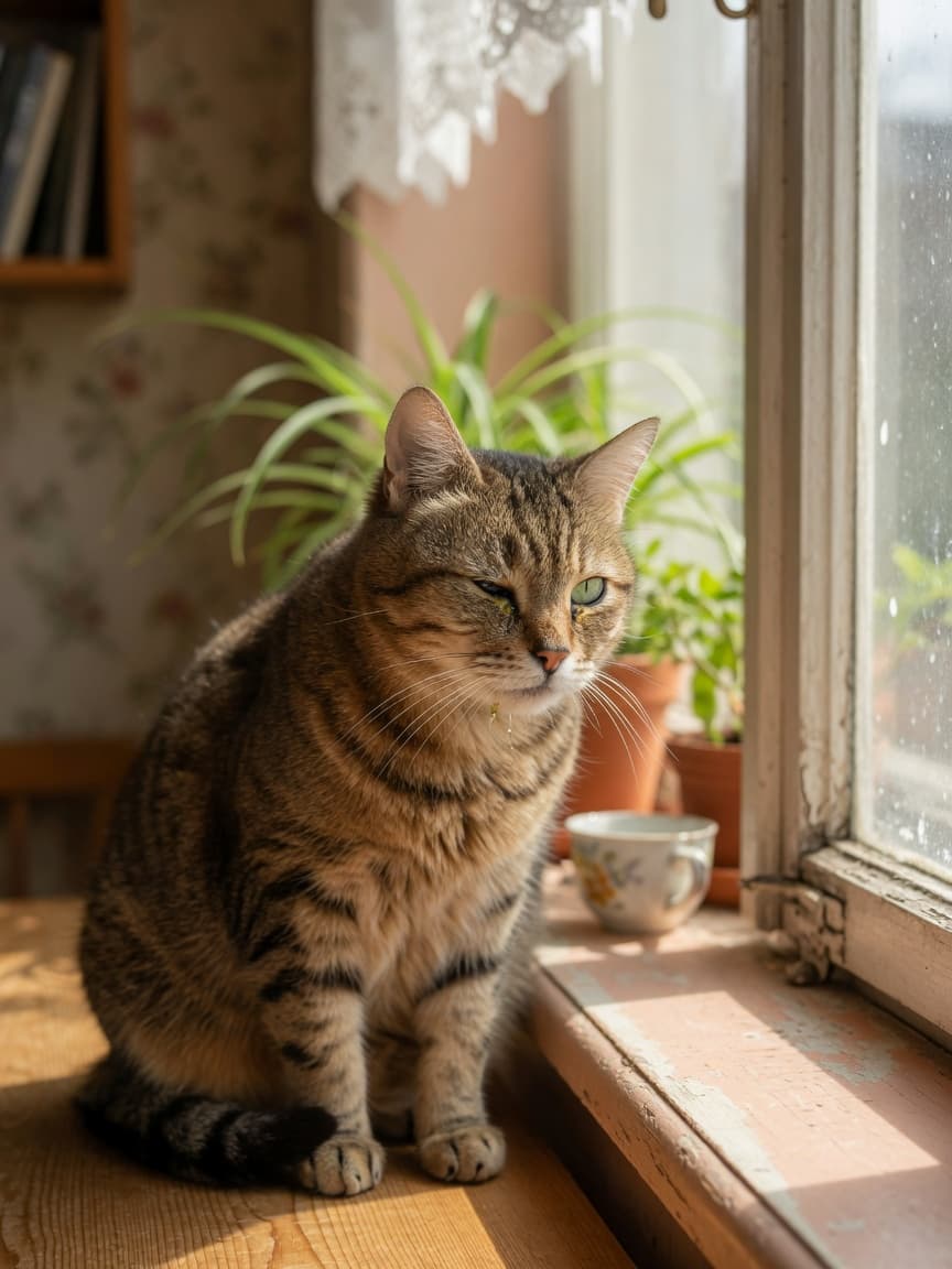 Cat Eye Problems Discharge Squinting Cloudiness
