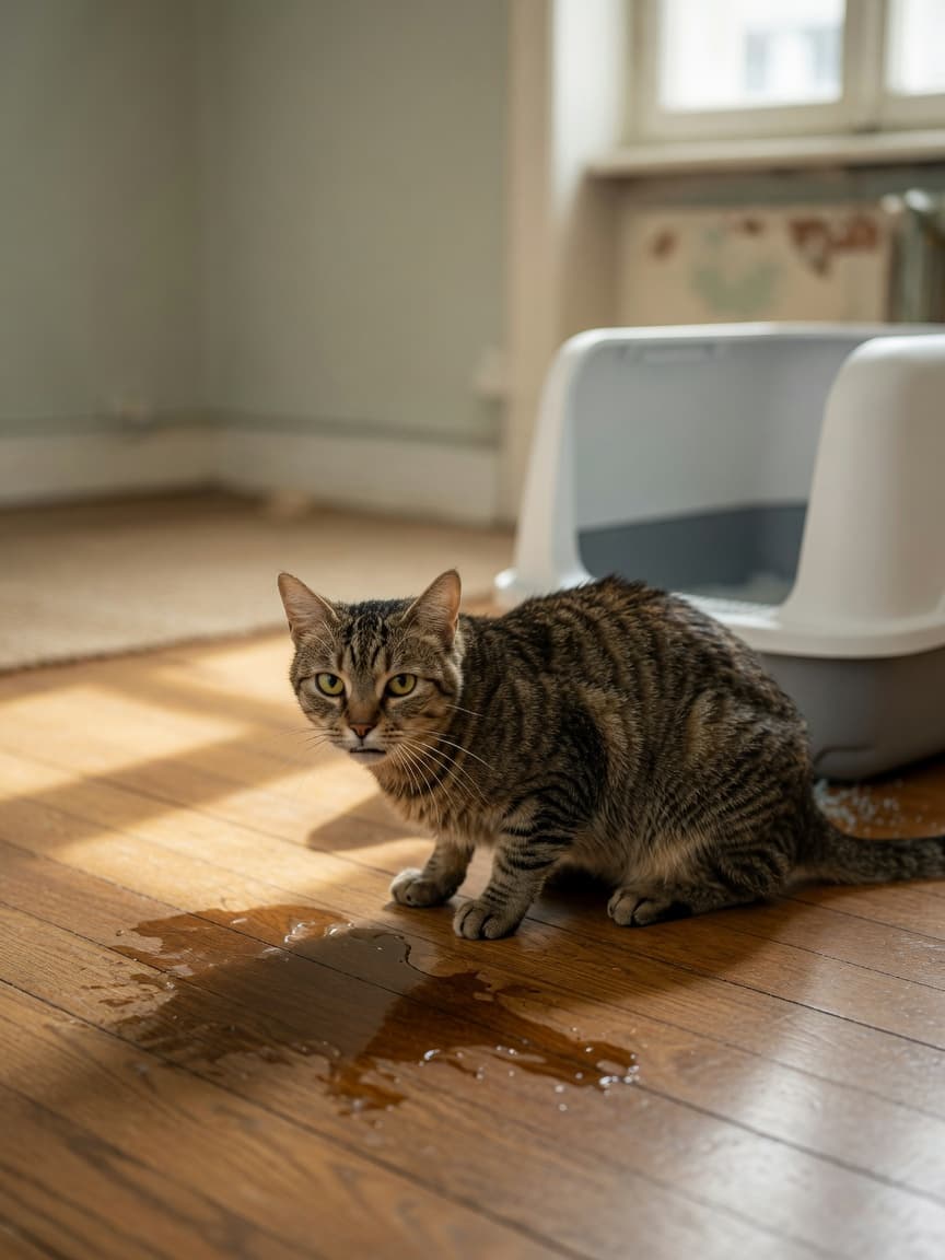 Cat Urinating Outside Litter Box Medical Reasons