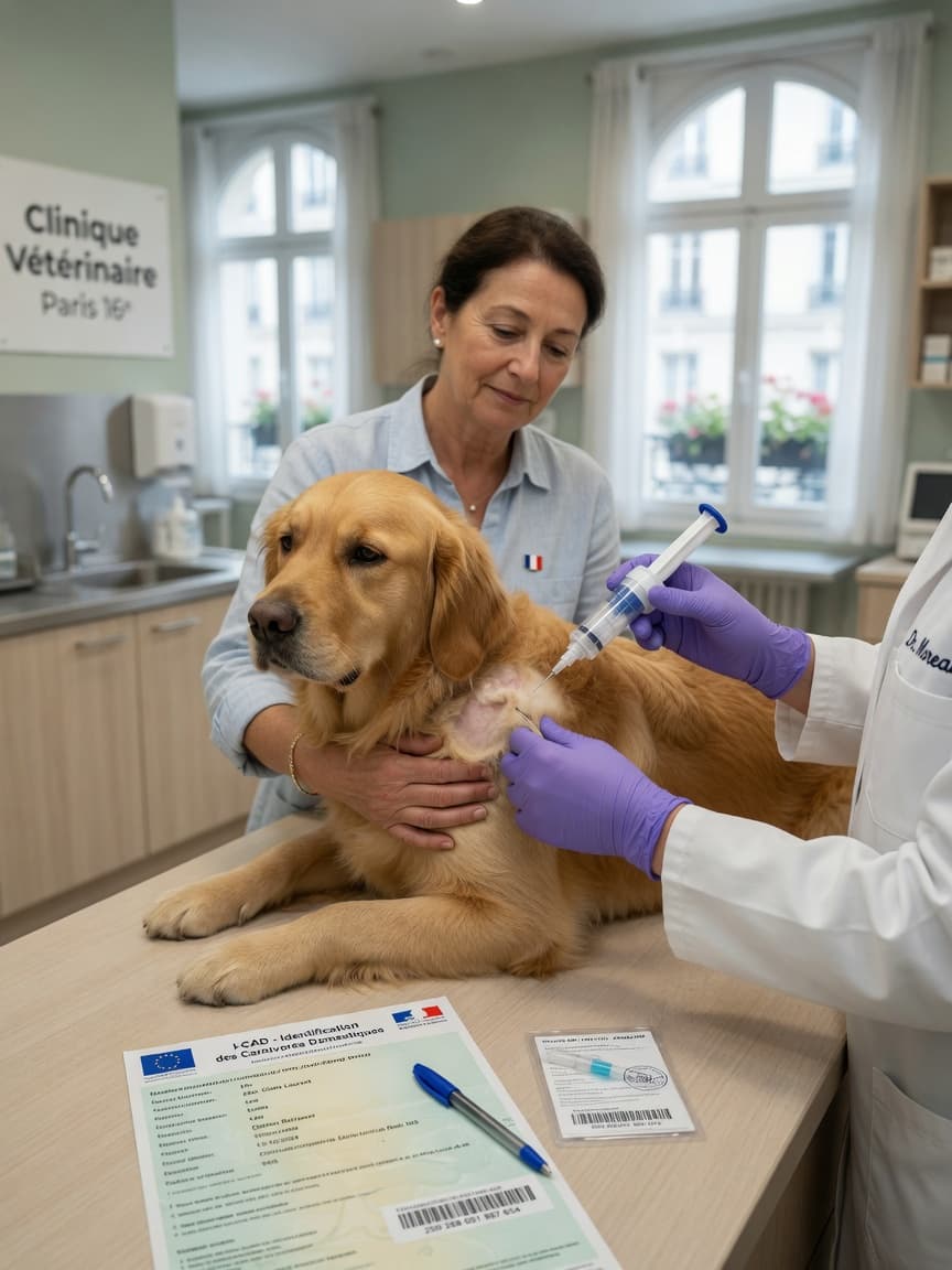 Dog Registration in France: I-CAD, Tattoo vs Chip & Obligations