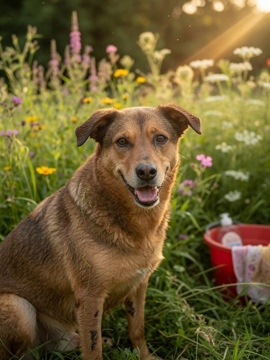 How to Care for Your Dog After Being Sprayed by a Skunk