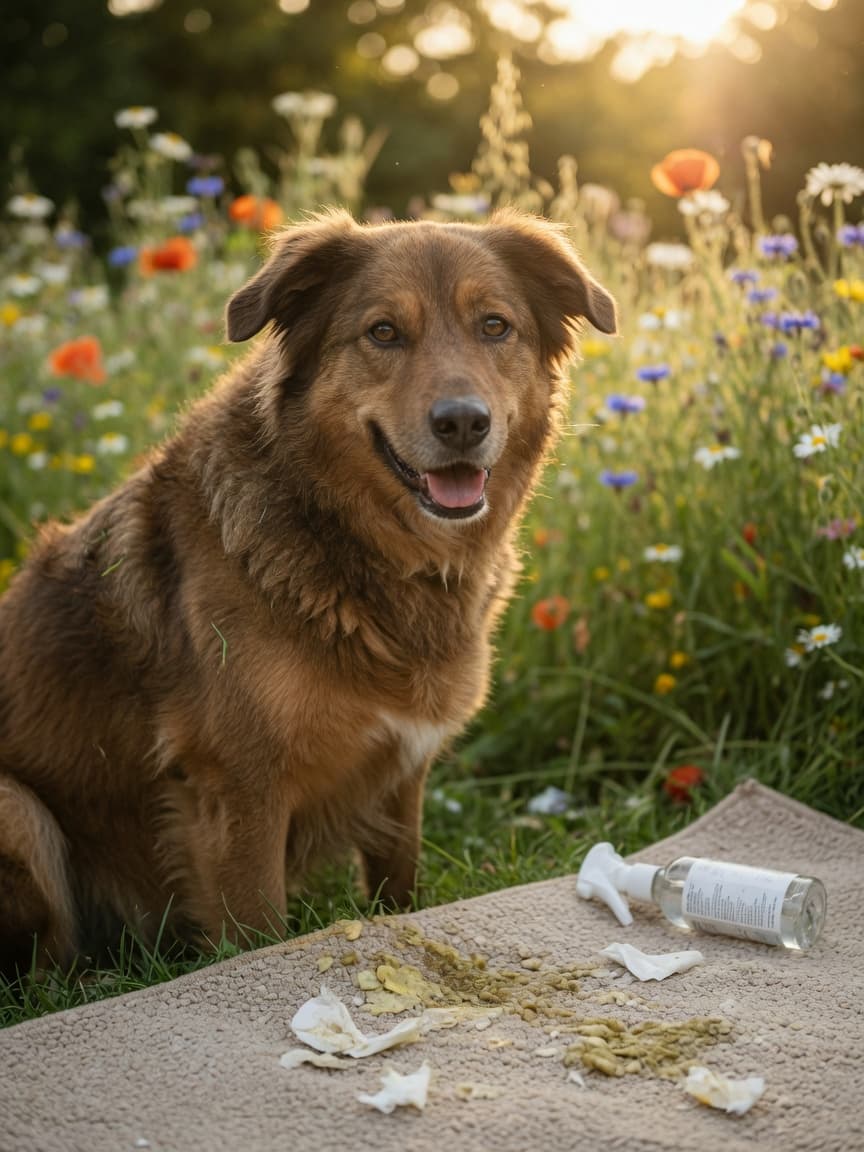 How to Clean Dog Vomit From Carpet: 4 Ideas & Tips
