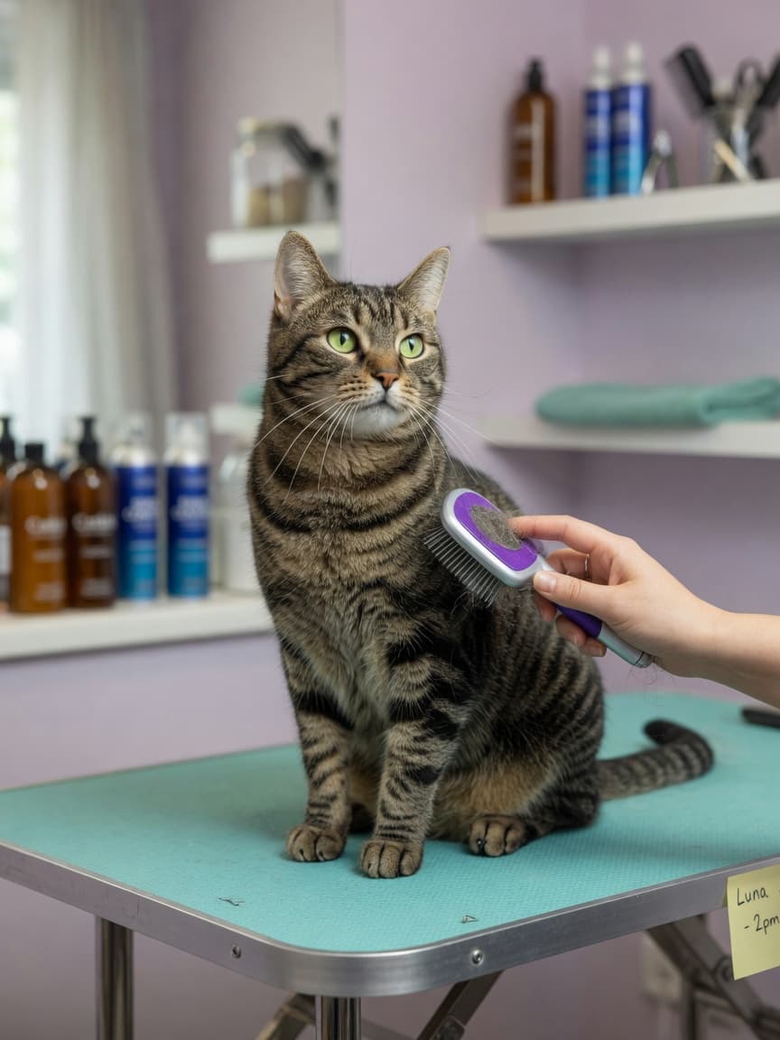 How to Groom Your Cat Without Getting Scratched