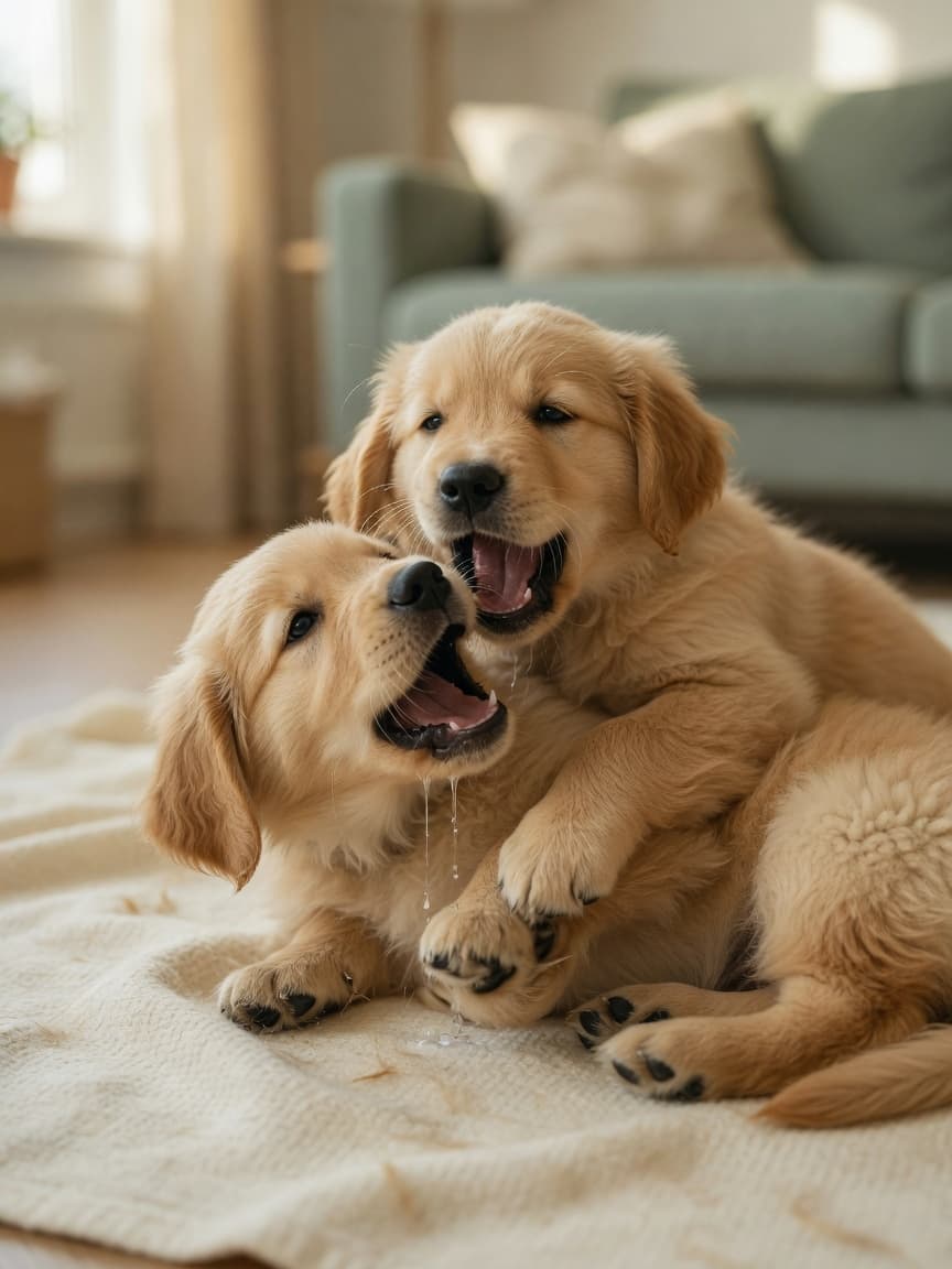How to Stop Puppies From Fighting