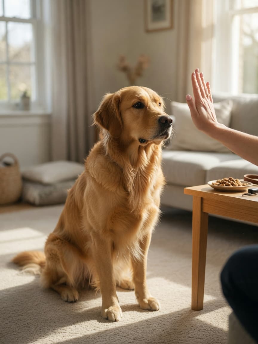 How To Teach a Dog To Stay