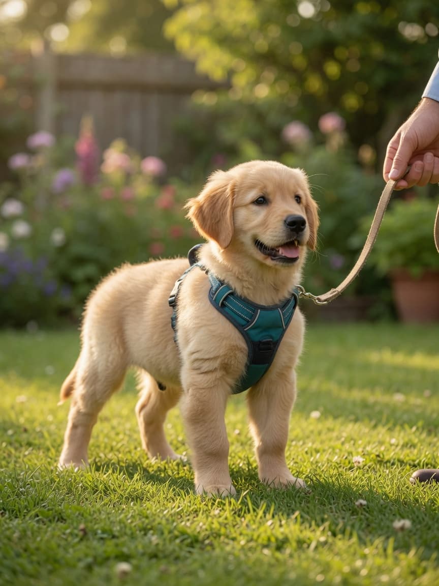 Leash Training A Puppy The Right Age And Method