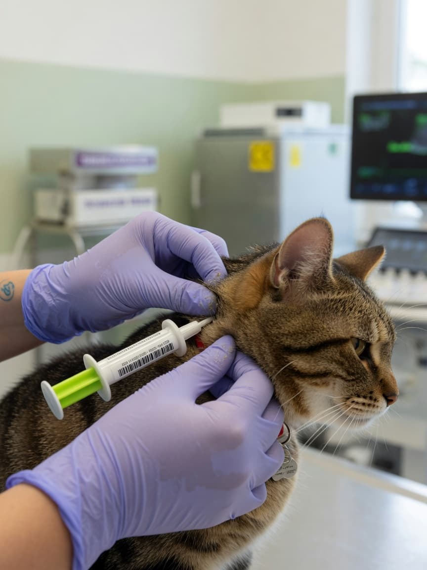 Microchipping Cat Europe