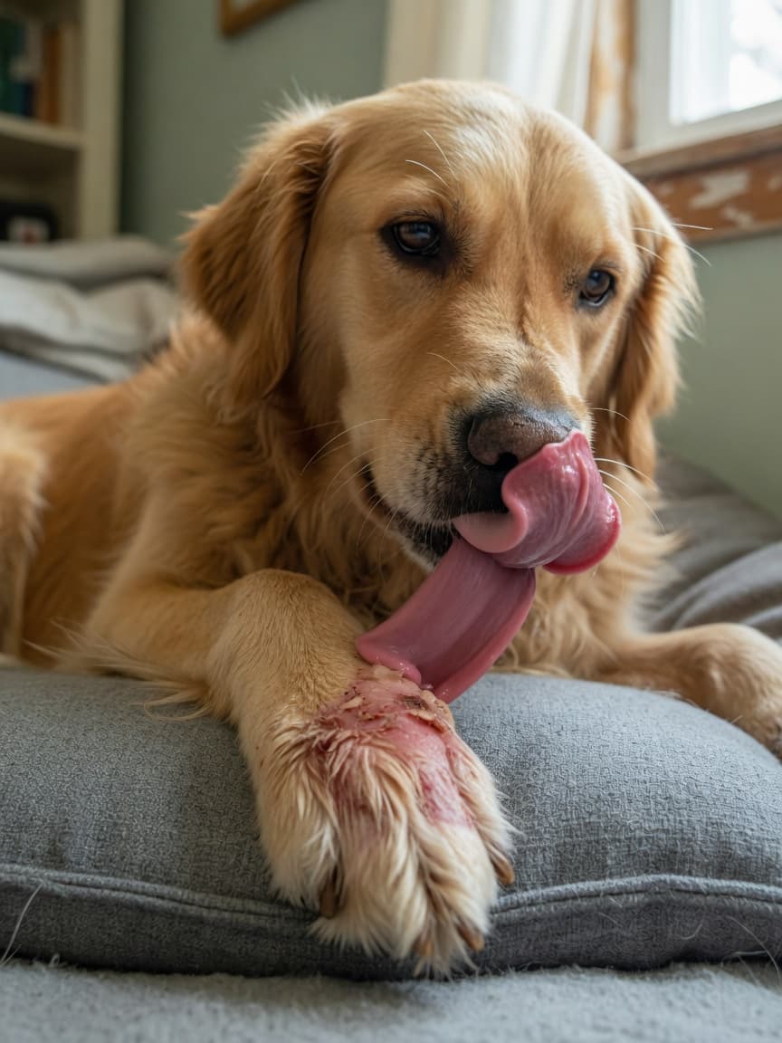 Obsessive Licking Dogs Compulsive Disorder
