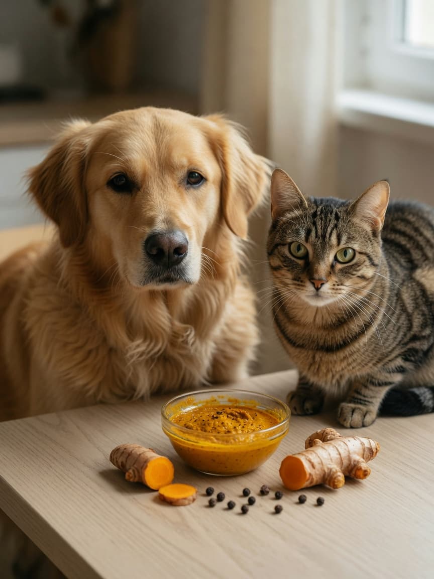 Turmeric for Dogs and Cats: Benefits, Safety, and Dosing