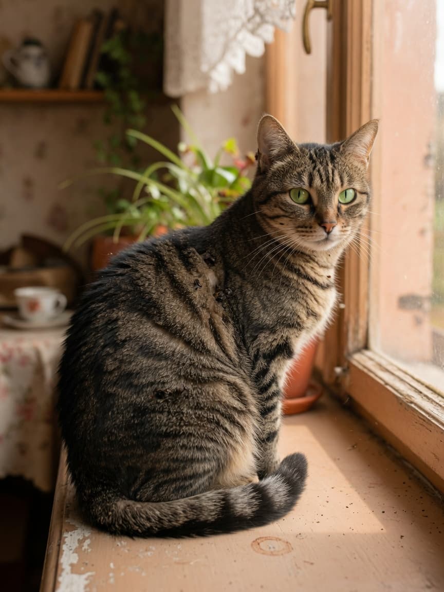 What Do Fleas Look Like on Cats